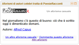 Esempio del gadget